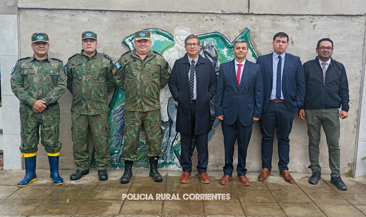 AUTORIDADES JUDICIALES Y POLICIALES SUPERVISARON TAREAS DE PREVENCIÓN DEL ABIGEATO EN SAN ROQUE