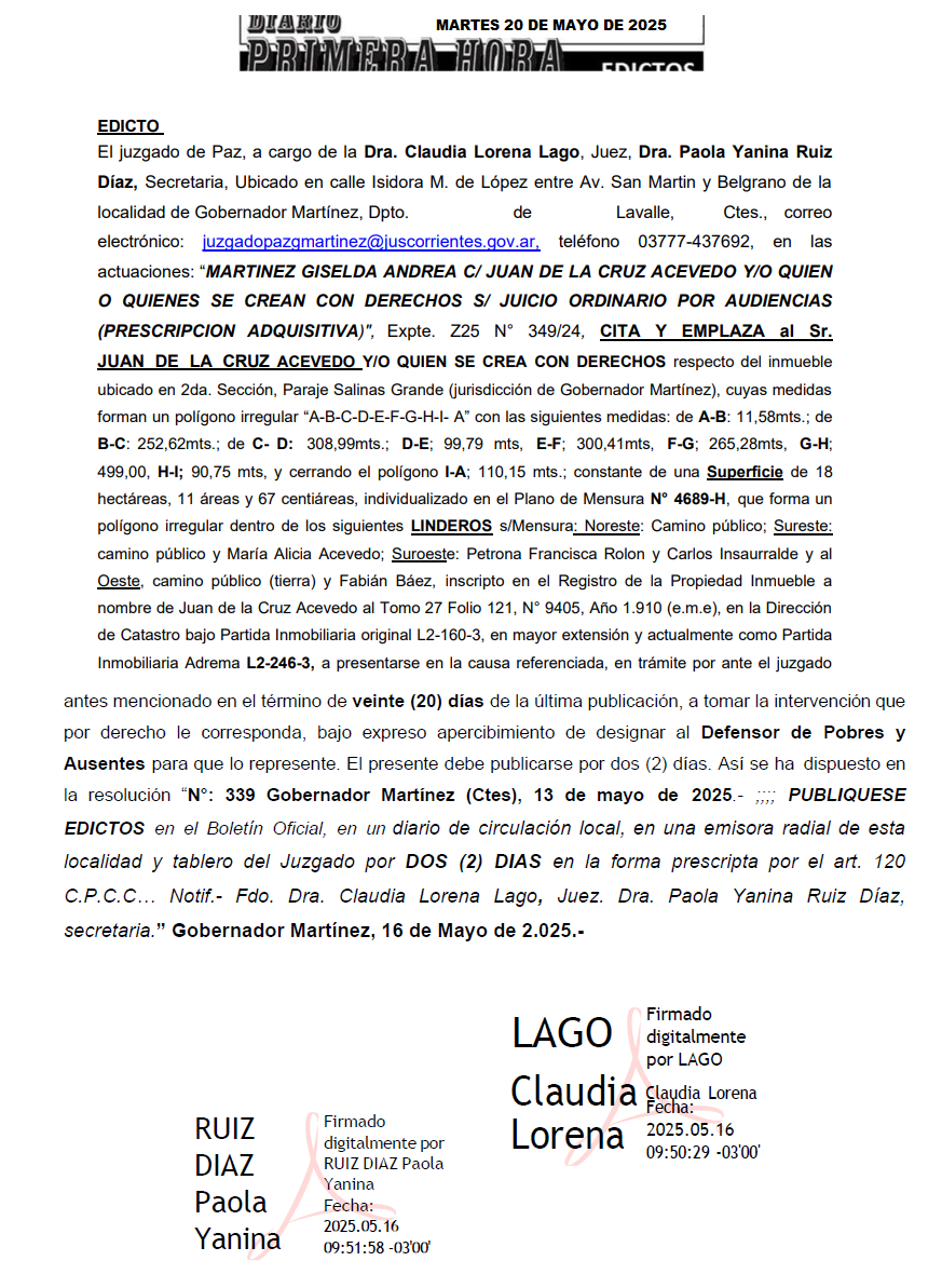 DOS DIAS MENDOZA DIA 1