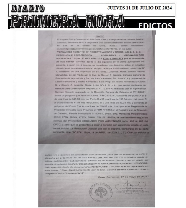 EDICTOS 11 DE JULIO 2024 5