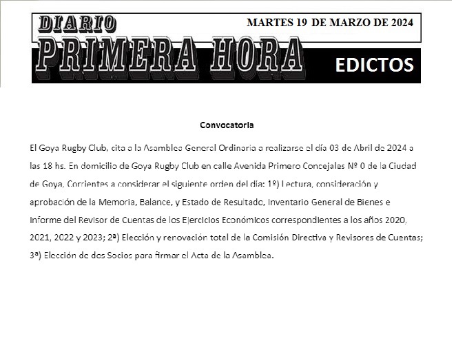 EDICTOS 19 DE MARZO DE 2024