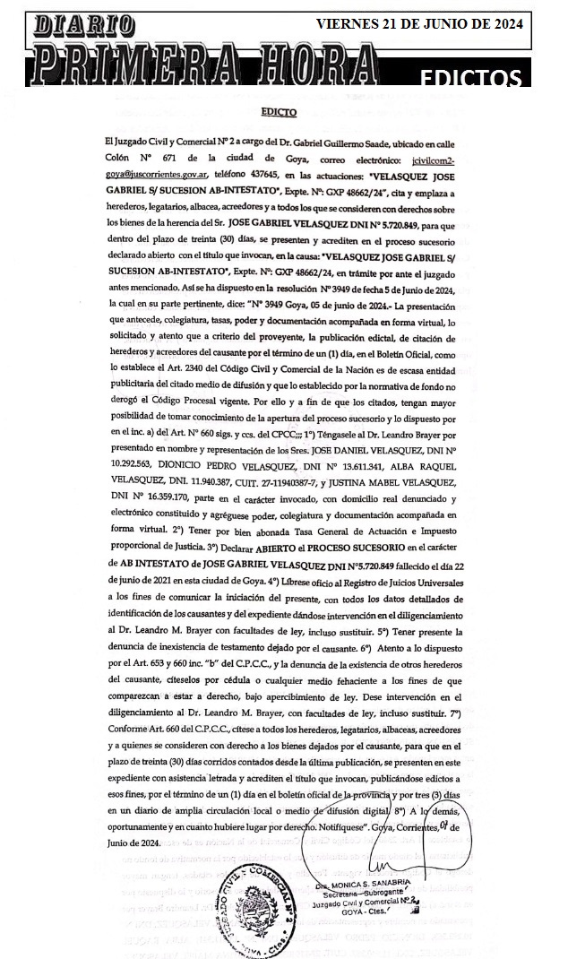 EDICTOS 21 DE JUNIO 2024 3