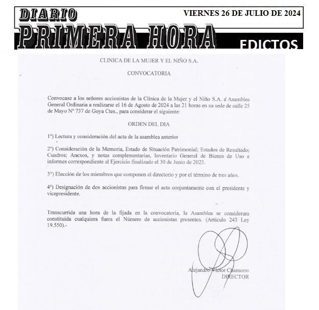 EDICTOS 25 DE JULIO 2024 2