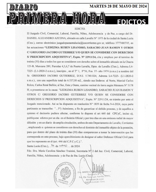EDICTOS 28 DE MAYO 2024 2
