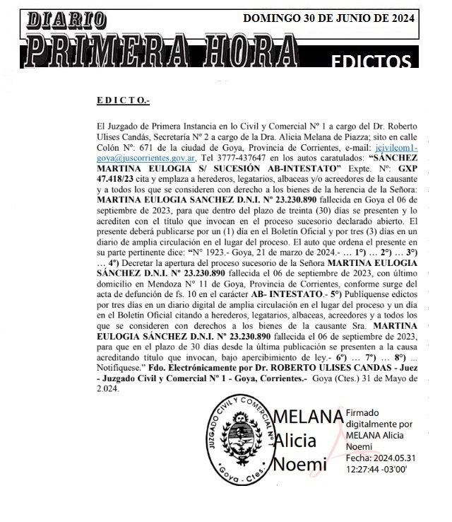 EDICTOS 30 DE JUNIO 2024 2