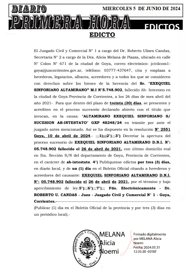 EDICTOS 5 DE JUNIO 2024 2
