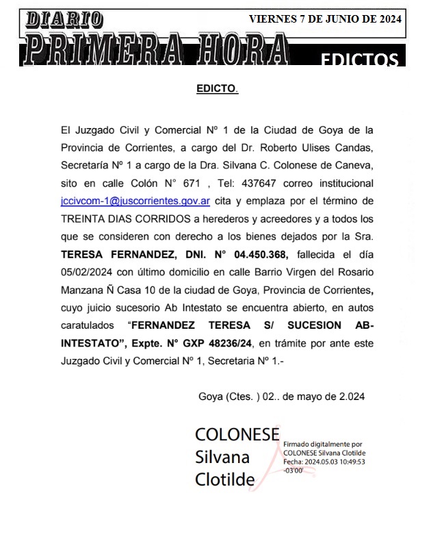 EDICTOS 7 DE JUNIO 2024 7