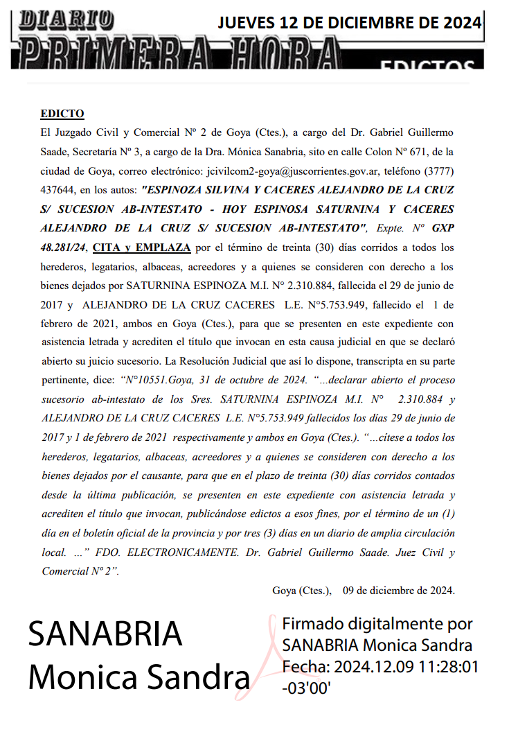 EDICTO DE ESPINOZA 1