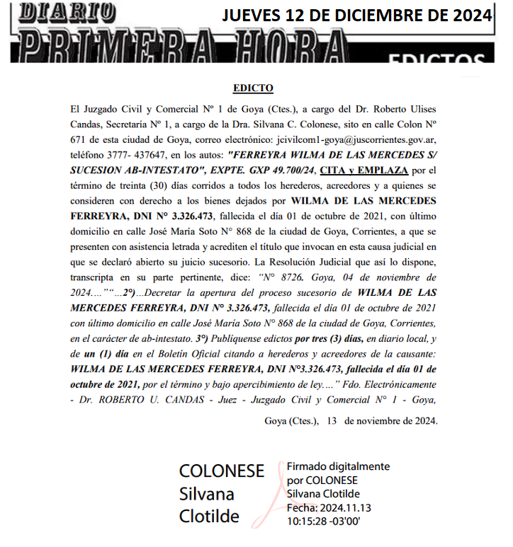 EDICTO DE LORENA ferreyra 3