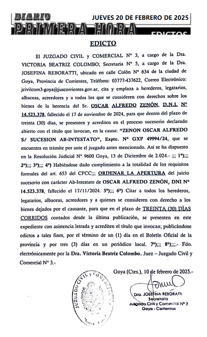 EDICTO DIA 2 MACHUCA