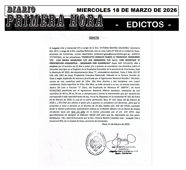 EDICTO MUNIAG DIA 1