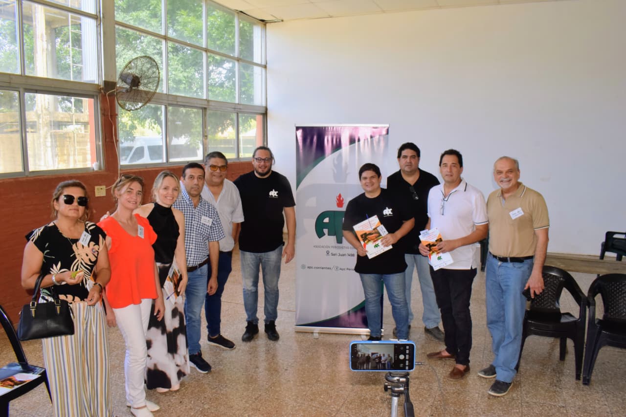 ENCUENTRO DE PERIODISTAS EN PASO DE LA PATRIA: AGRADECEN LA COLABORACIÓN DEL MUNICIPIO DE GOYA