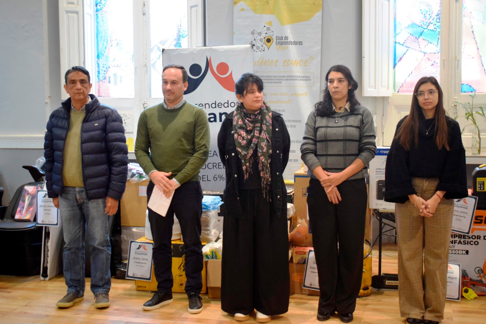 MUNICIPIO DE GOYA SIGUE BRINDANDO IMPULSO A NUEVOS EMPRENDEDORES