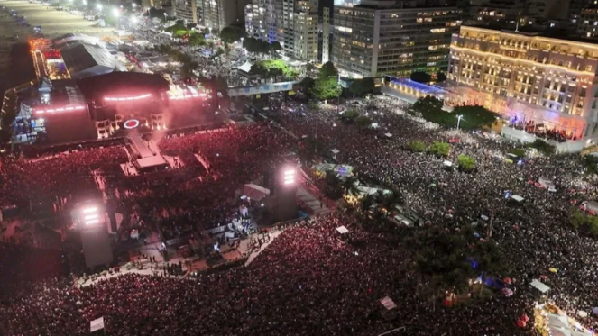 Brasil: la Policía frustró un intento de atentado con bomba en el show de Lady Gaga