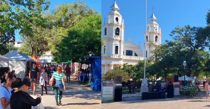 YA SE VIVE LA EXPO FERIA SURUBÍ EN PLAZA MITRE