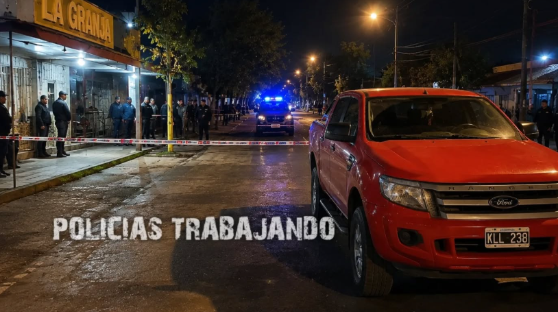 SANTA LUCÍA: UNA DISCUSIÓN TERMINÓ CON UN ASESINATO EN LA VÍA PÚBLICA
