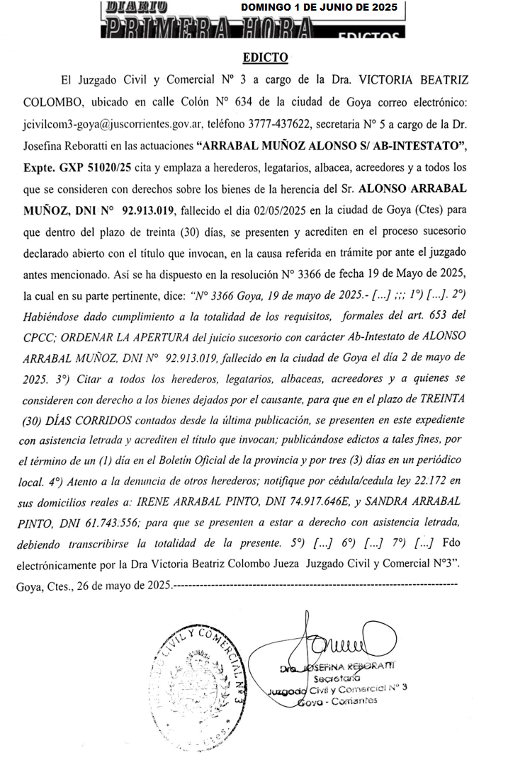 GERONIMO FERRERO DIA 2