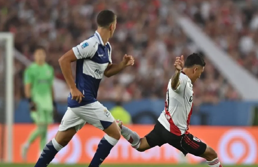 Con un doblete de Juanfer Quintero, River venció a Gimnasia y Esgrima La Plata por el Torneo Apertura 2026