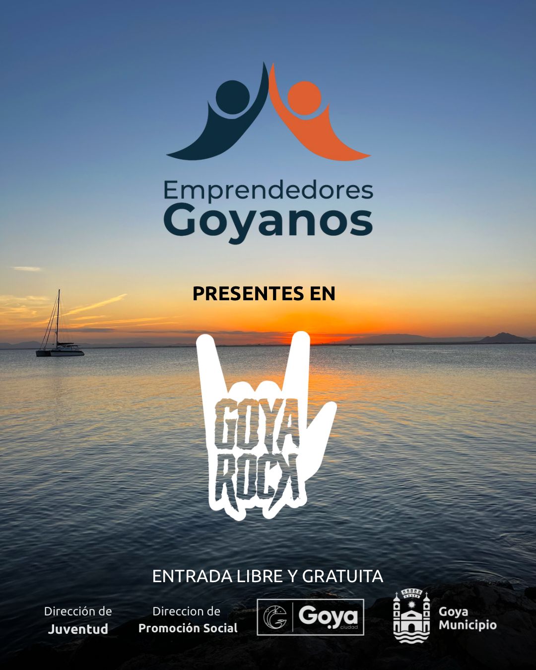 Expo de emprendedores en Goya Rock: innovación y creatividad en Playa el Ingá