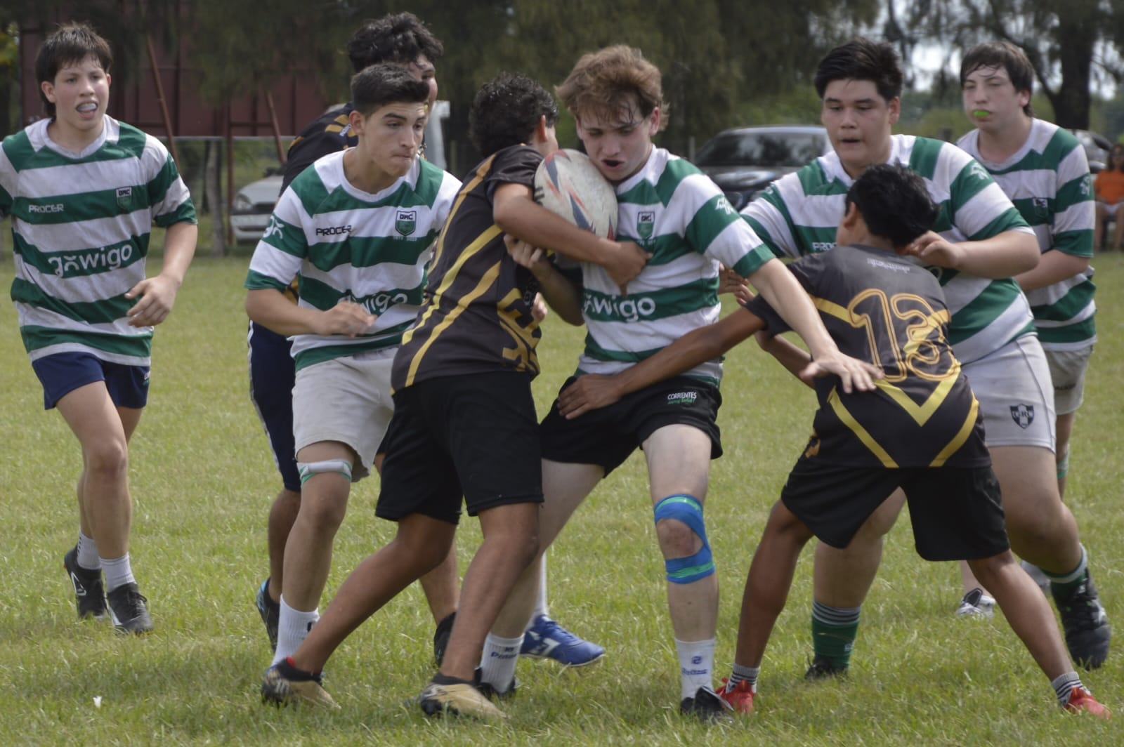 1ª FECHA TORNEO DESARROLLO CORRIENTES: BUENA PERFORMANCE DE GOYA RUGBY EN CURUZÚ CUATIÁ
