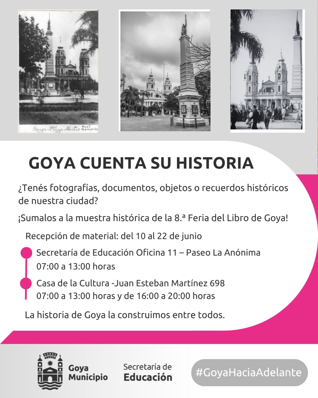 FERIA DEL LIBRO 2026: LA HISTORIA DE GOYA LA CONSTRUIMOS ENTRE TODOS