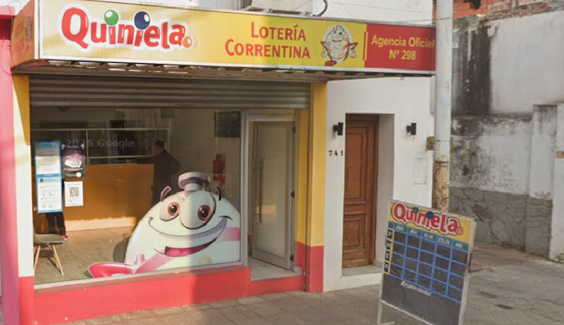 ¡EL QUINI SALIÓ EN GOYA! UN APOSTADOR SE LLEVÓ $10.576.473