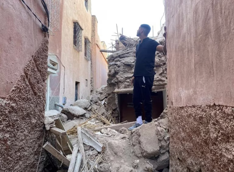 Las imágenes más impactantes del terremoto en Marruecos