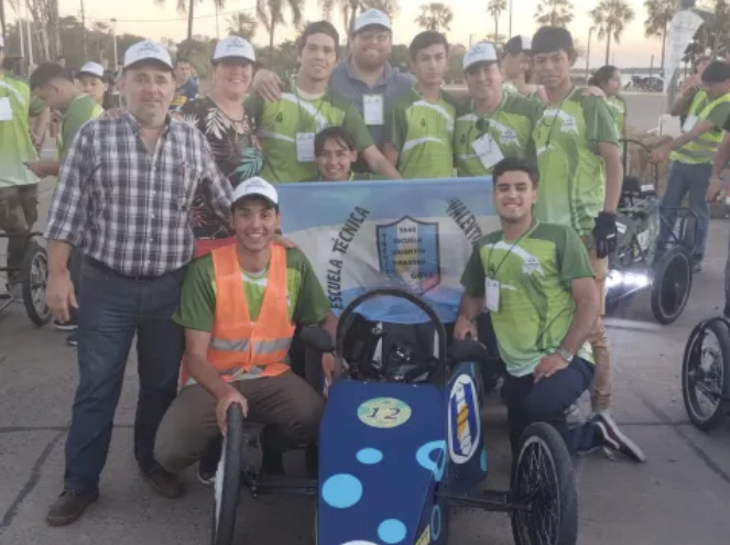 Goya hizo podio con la escuela Valentín Virasoro en el Tecnicar