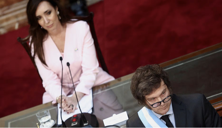 Milei-Villarruel: una relación resquebrajada y tensa que tocó fondo con la discusión por el debate del DNU