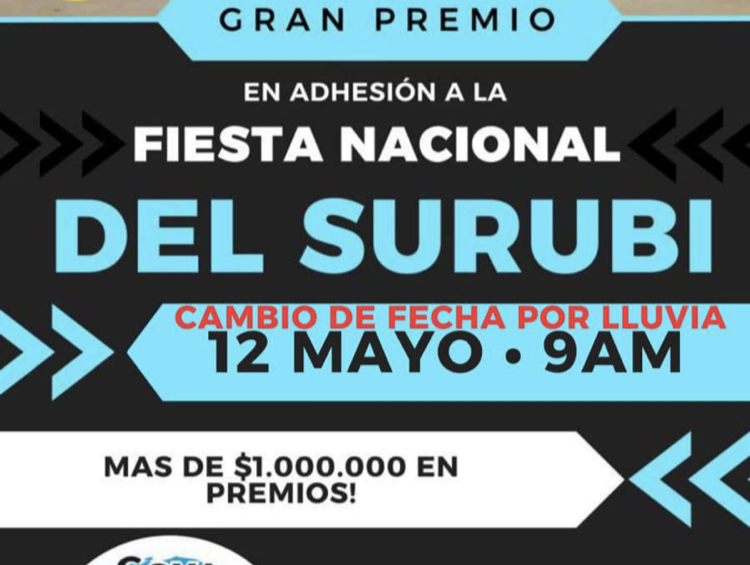 PREMIO DEL CICLISMO EN ADHESIÓN A LA FIESTA NACIONAL DEL SURUBI