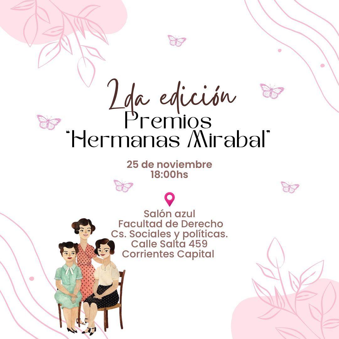 Se viene la 2da edición de los Premios “Hermanas Mirabal”: GOYA SE ADHIERE  AL DÍA INTERNACIONAL DE LA ELIMINACIÓN DE LA VIOLENCIA CONTRA LA MUJER