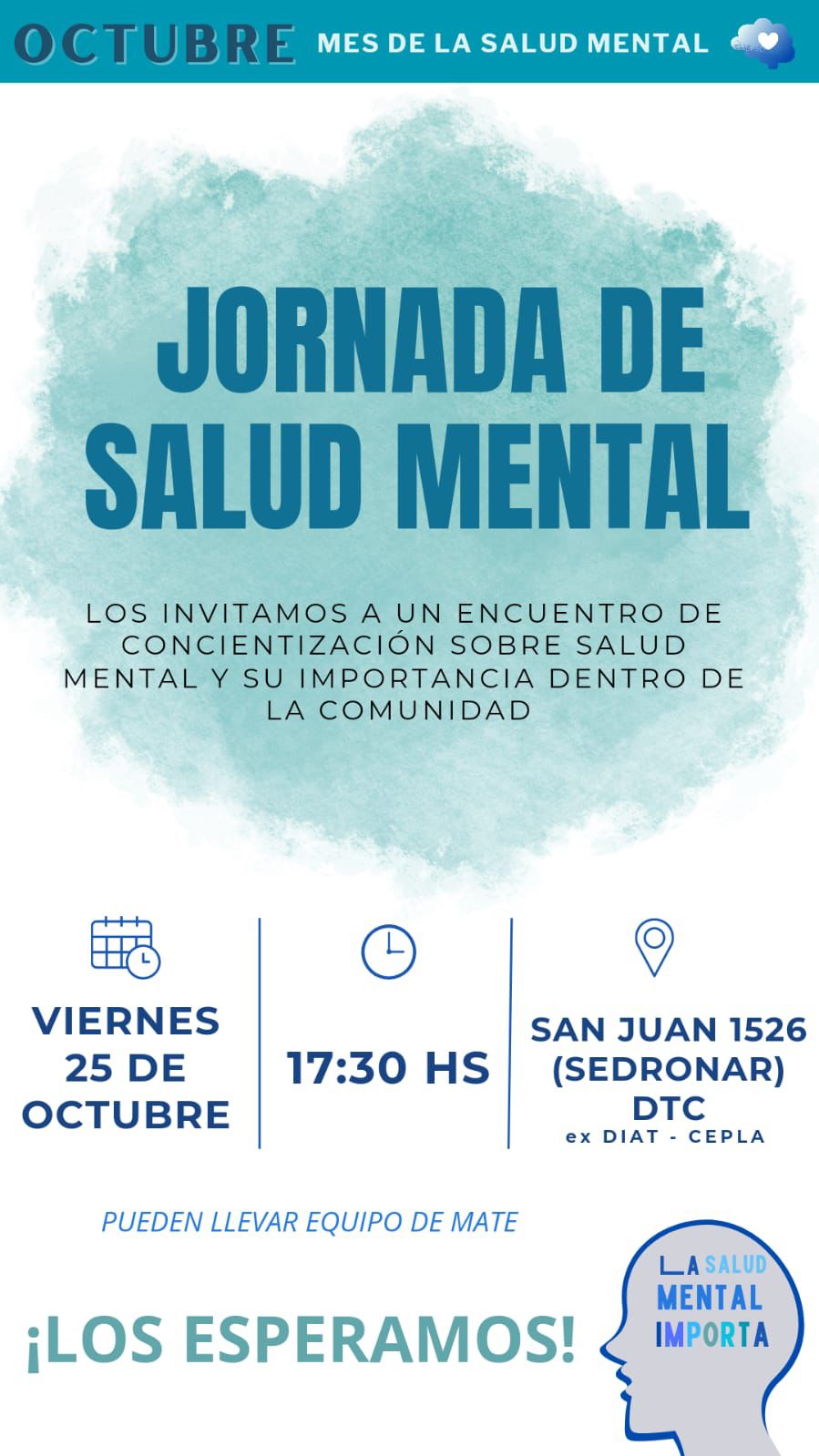 JORNADA DE SALUD MENTAL EN EL DTC GOYA