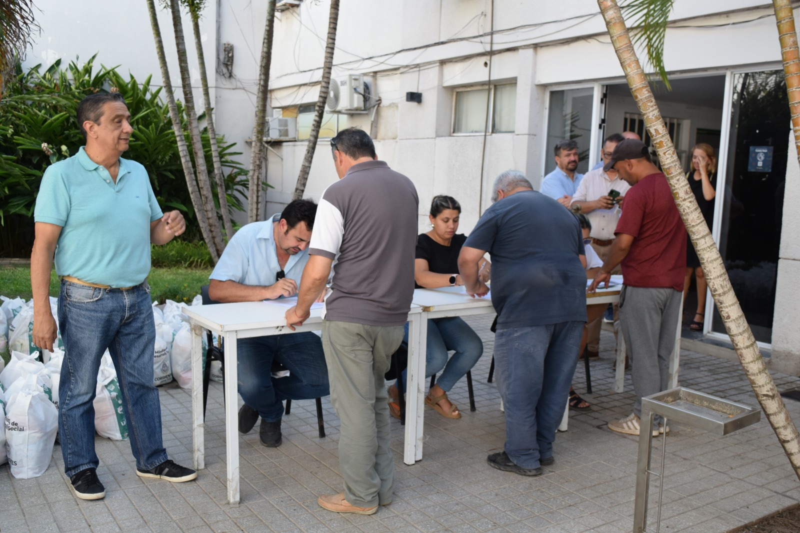 JULIO CANTEROS, DESTACÓ LA GESTIÓN MUNICIPAL PARA LA ASISTENCIA A LOS EXEMPLEADOS DE ALAL