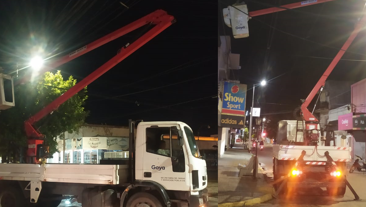 INTERVENCIONES DE LUMINOTECNIA LUEGO DE LA TORMENTA