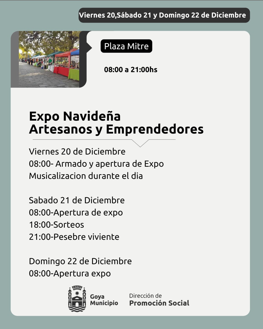 EXPO NAVIDEÑA DE ARTESANOS Y EMPRENDEDORES