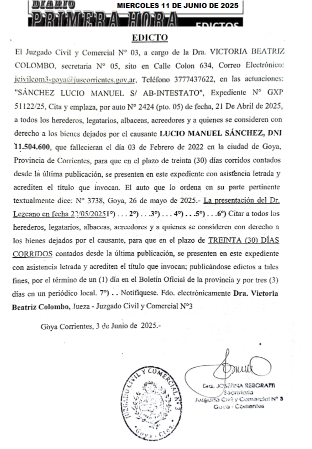 LEZCANO DIA 1