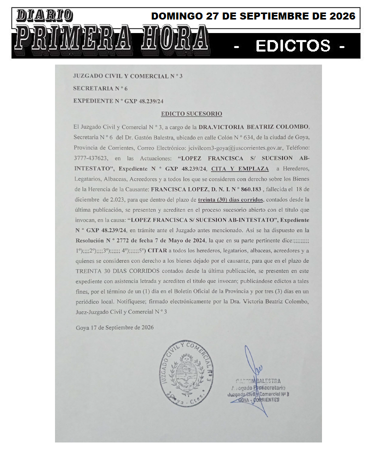 LUCIANO BALESTRA DIA 3