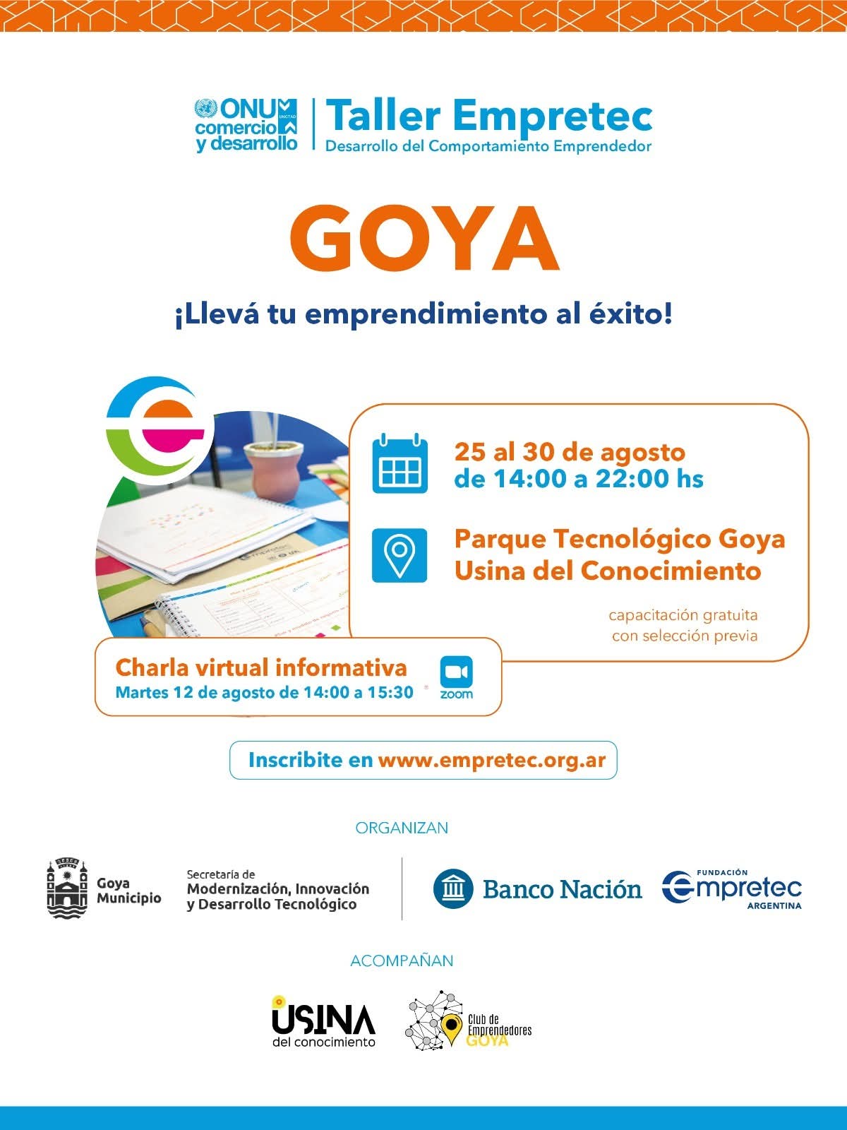 EXPECTATIVAS ENTRE LOS EMPRENDEDORES POR LLEGADA DEL TALLER EMPRETEC A GOYA