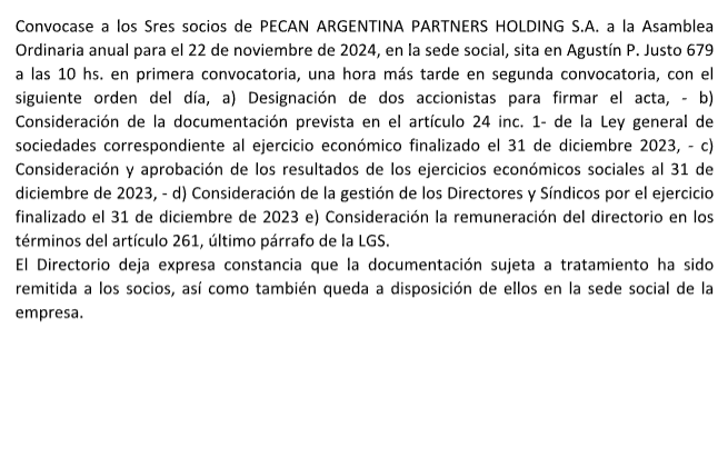 LUNES 11 DE NOVIEMBRE DE 2024 DIA 3 CONVOCATORIA PECAN 1