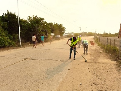 Dirección de Servicios: MEJORAMIENTO AVENIDA MARIA MILLAN MEDINA CAMINO AL PUERTO BOCA