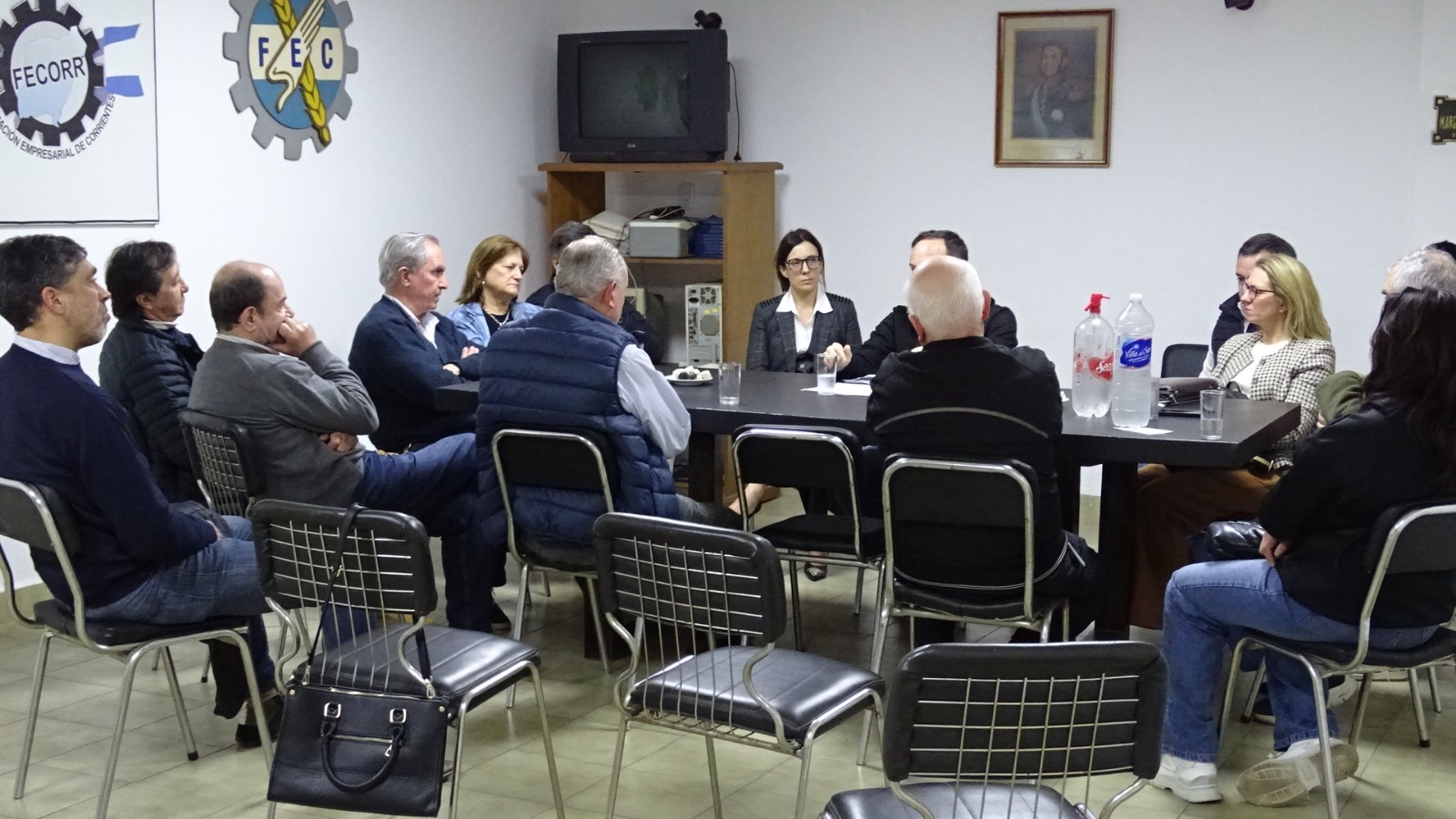 REUNIÓN DEL INTENDENTE MARIANO HORMAECHEA EN CÁMARA EMPRESARIAL