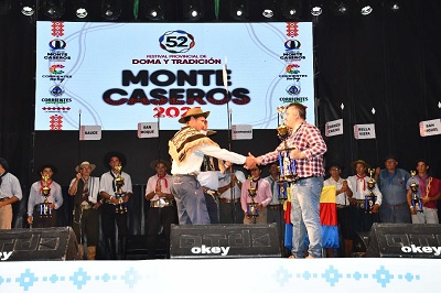 Monte Caseros consagró a los campeones que competirán en Jesús María