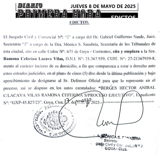 NATALIA PAZ DIA 1