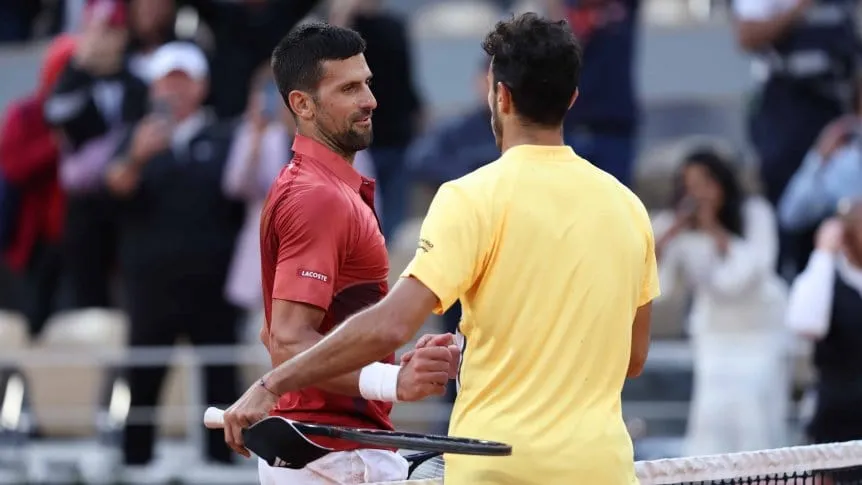 Francisco Cerúndolo cayó ante Novak Djokovic en una batalla en Roland Garros