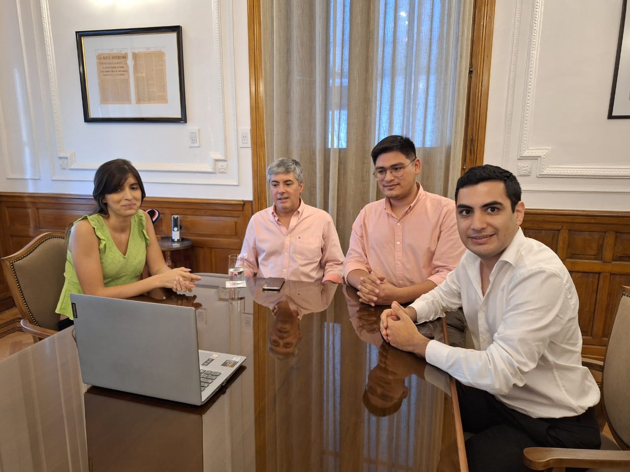 BECARIOS DEL CFI AVANZAN CON UN CONVENIO ENTRE LA UNNE Y FAIMA
