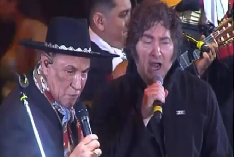 El Chaqueño Palavecino fue expulsado de la Asociación Federal de Raíces Criollas por cantar con Milei