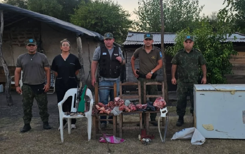 PERUGORRIA: ALLANAMIENTO POSITIVO EN UNA CAUSA POR ABIGEATO