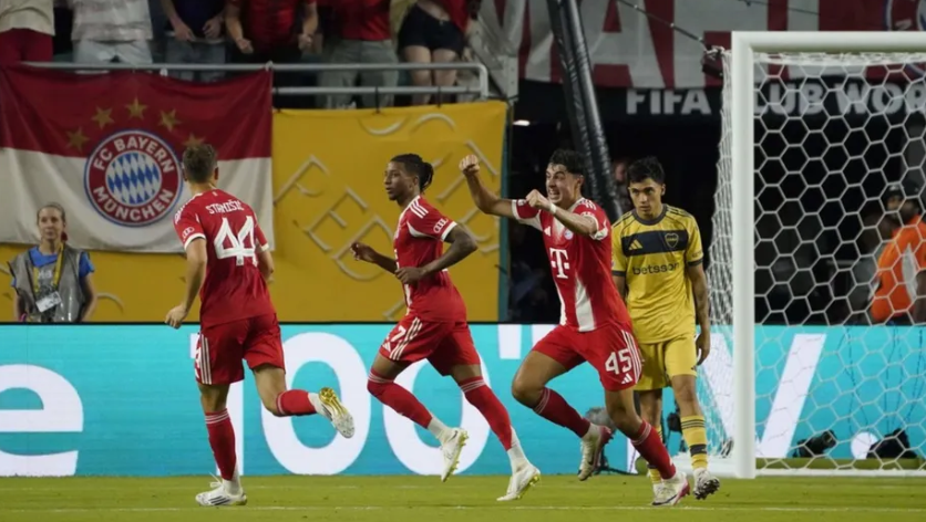 Boca cayó 2-1 ante Bayern Múnich por el Mundial de Clubes y quedó al borde de la eliminación