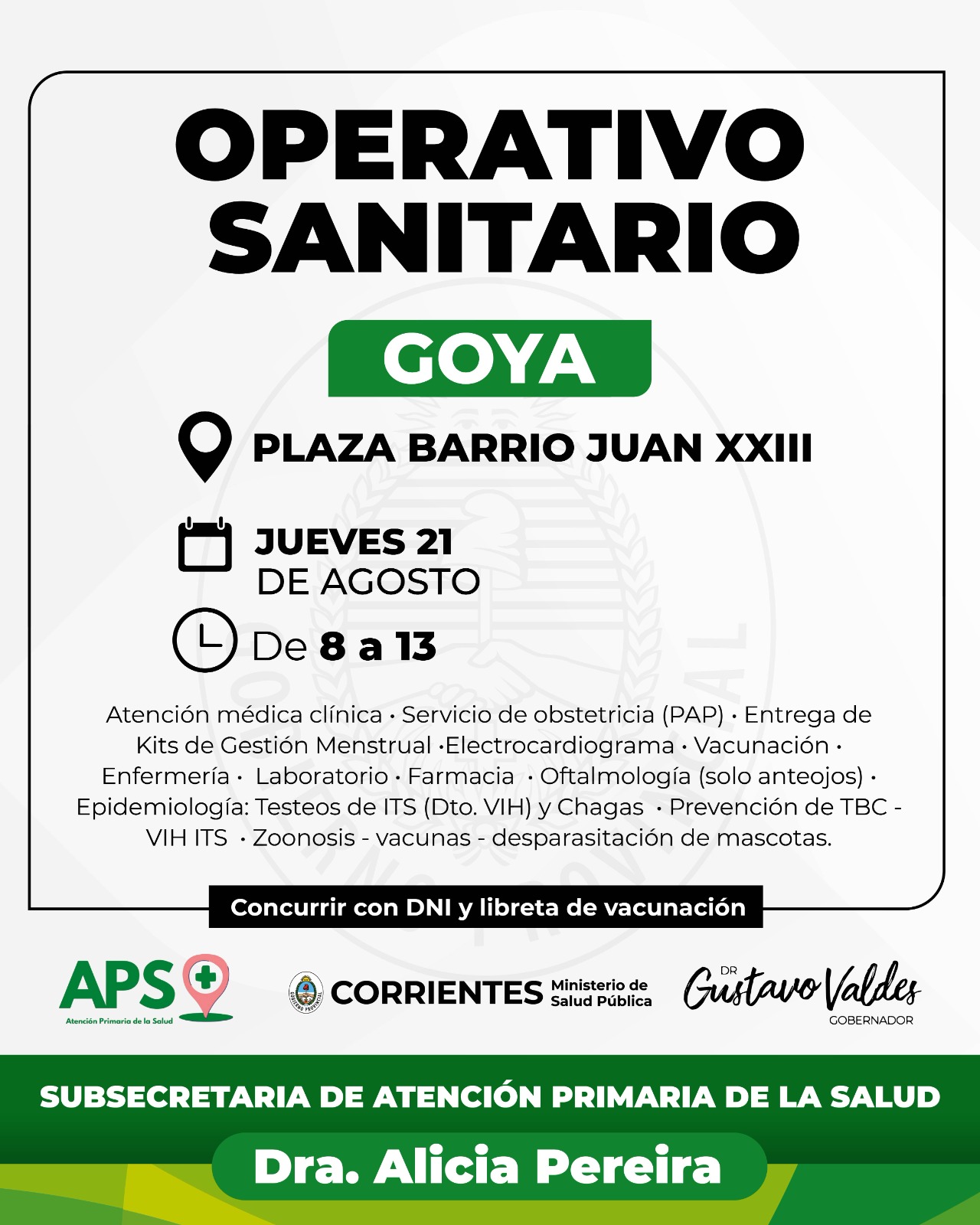 OPERATIVO INTEGRAL SANITARIO