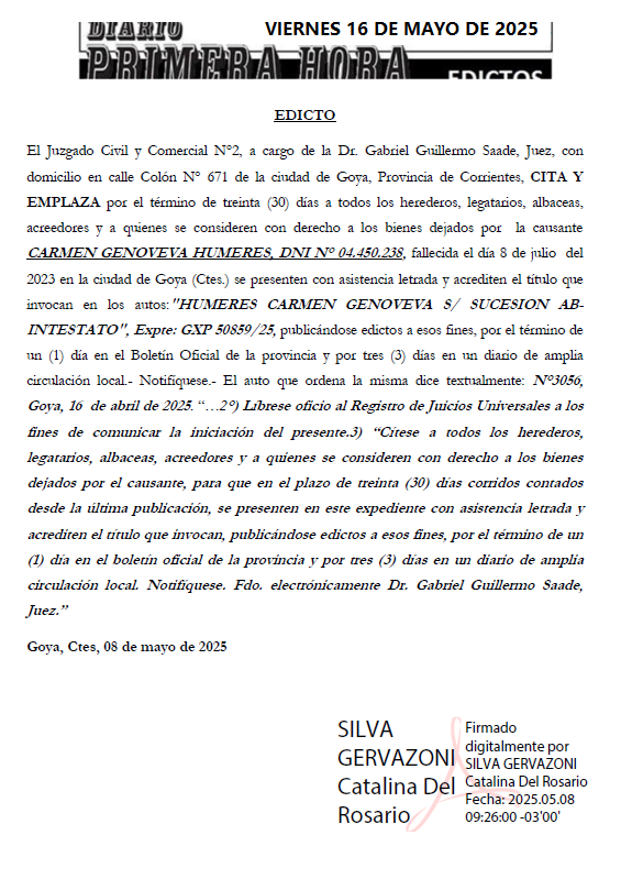 PALAVECINO DIA 1