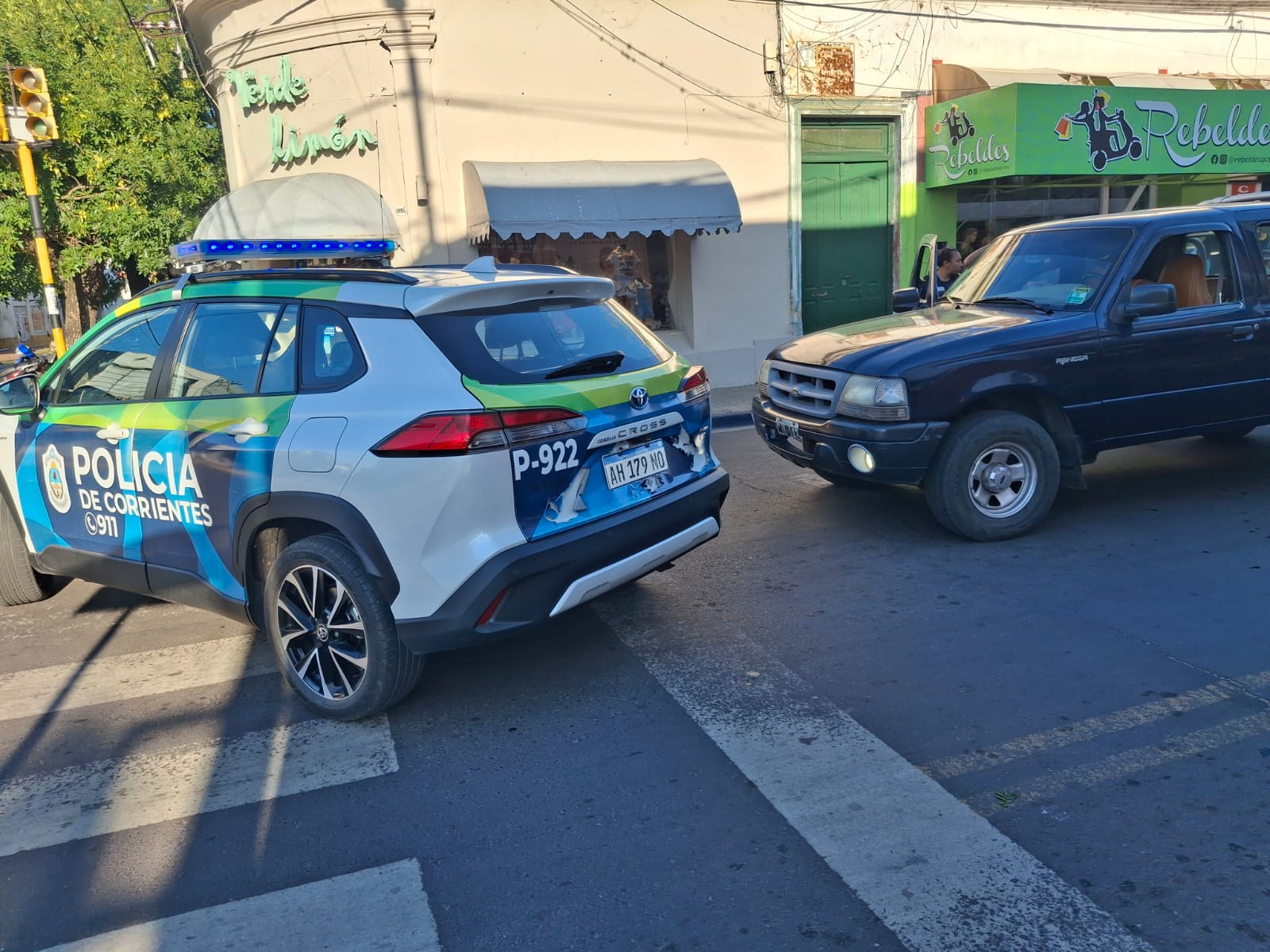 COMISARIA 1RA GOYA: POLICÍA RECUPERÓ CAMIONETA SUSTRAÍDA